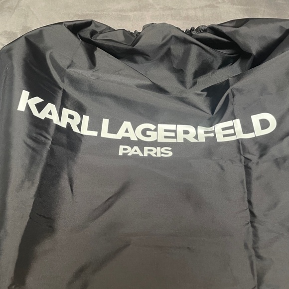 Karl Lagerfeld Black and Red Floral Crossbody Bag - Picture 16 of 16